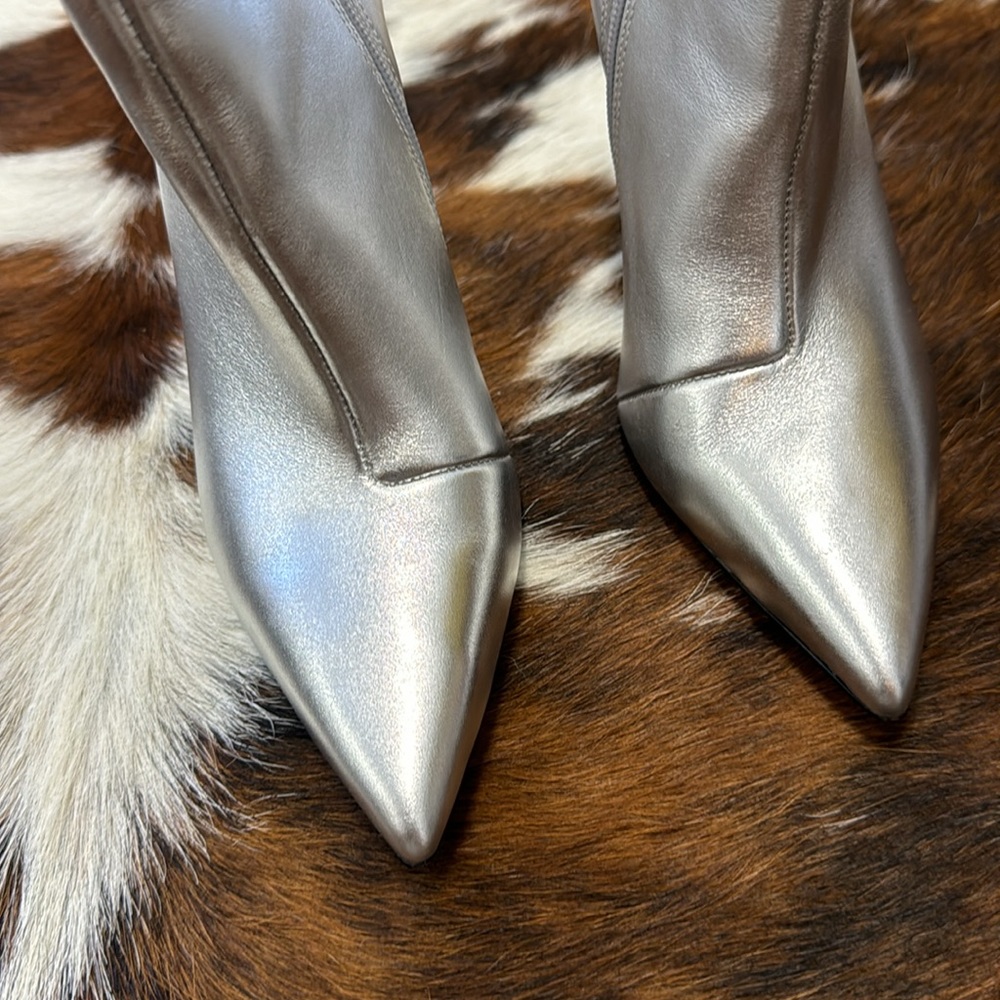 Revolve Raye Nala Boot in silver - Picture 2 of 14